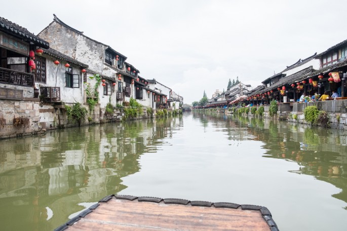 čínský deník blog fotografky foto ivet k iveta krausova Fengjing town Peasant painters village Shanghai