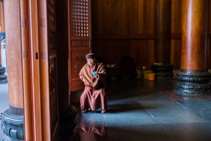 čínský deník blog fotografky foto ivet k iveta krausova jing´an tempel Šanghaj