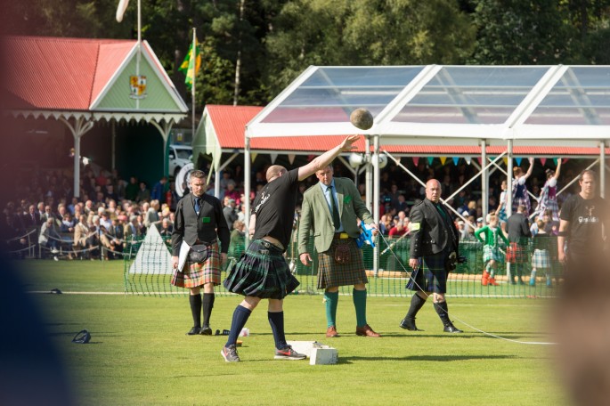 blog o cestování do Skotska - Braemar Highland games