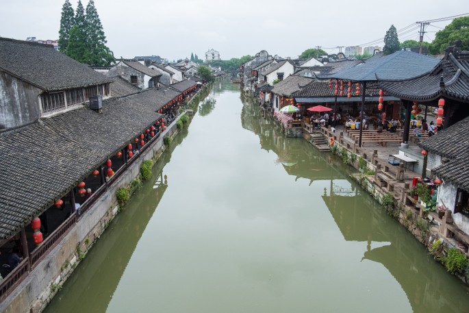 čínský deník blog fotografky foto ivet k iveta krausova Fengjing town Peasant painters village Shanghai