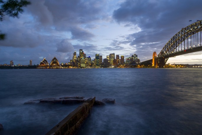 night city Sydney Opera house 