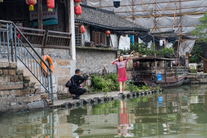 čínský deník blog fotografky foto ivet k iveta krausova Fengjing town Peasant painters village Shanghai