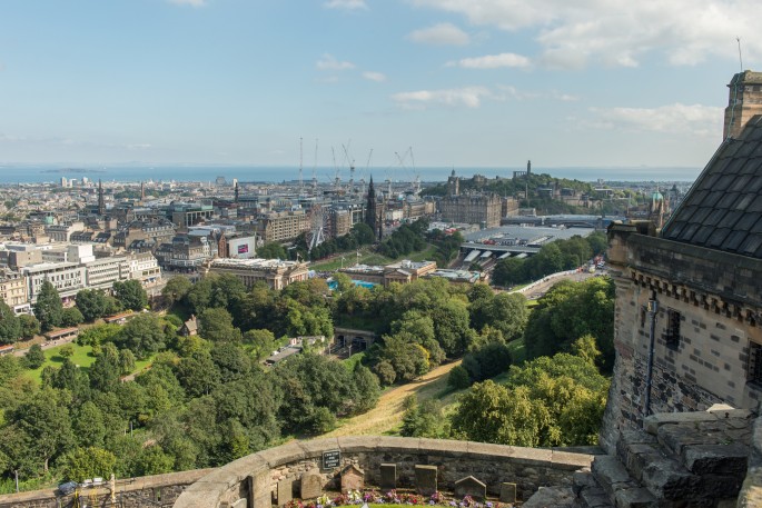 blog o cestování Skotskem, Edinburg