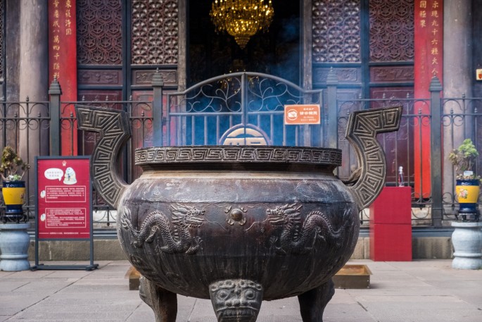 čínský deník blog fotografky foto ivet k iveta krausova chengdu wenshu temple