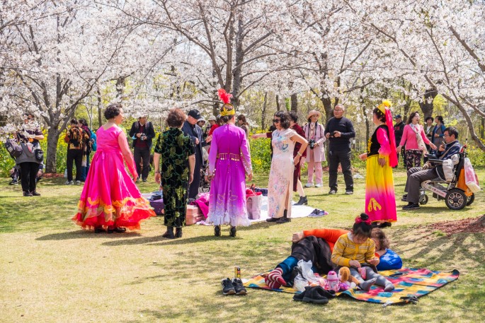 čínský deník blog fotografky foto ivet k iveta krausova Gucun park Šanghaj