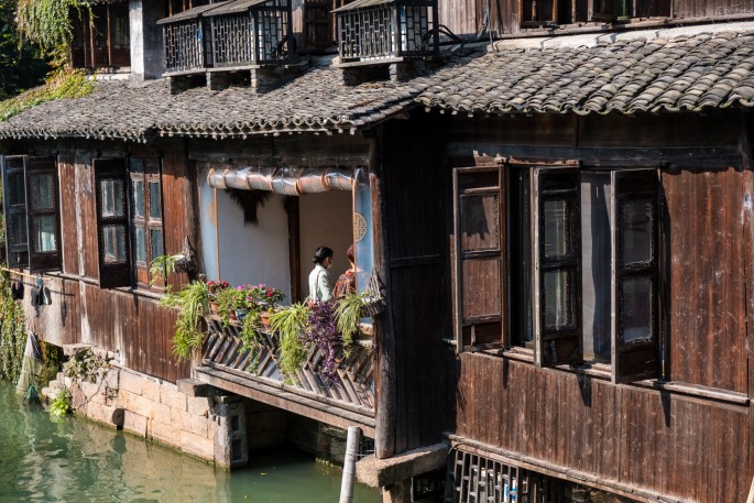 čínský deník blog fotografky foto ivet k iveta krausova wuzhen water town