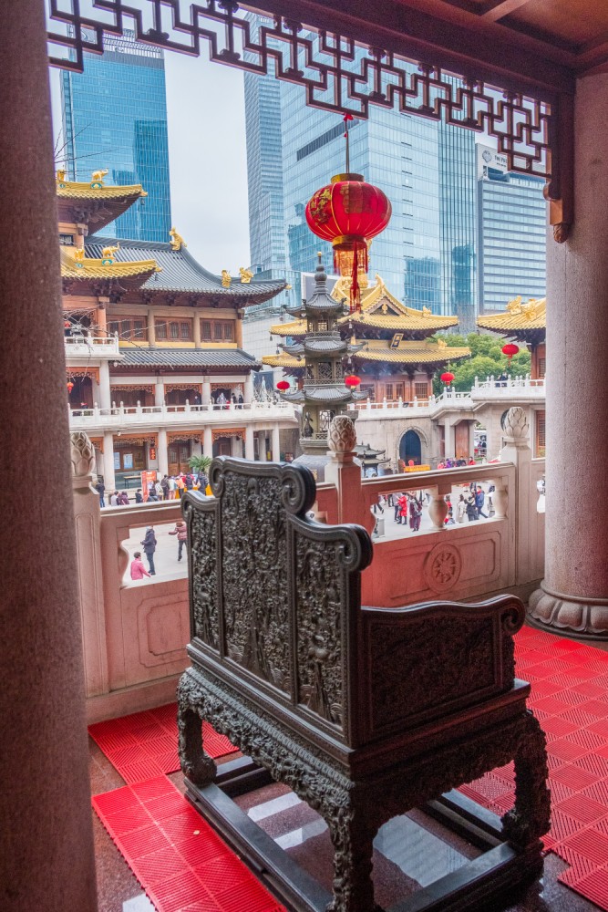 čínský deník blog fotografky foto ivet k iveta krausova jing´an tempel Šanghaj