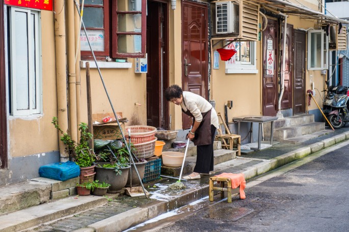 čínský deník blog fotografky foto ivet k iveta krausova uličky kolem yuyuan garden