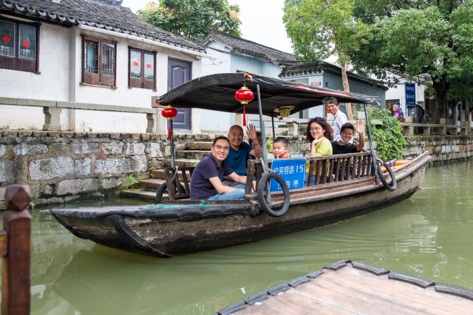 čínský deník blog fotografky foto ivet k iveta krausova Fengjing town Peasant painters village Shanghai