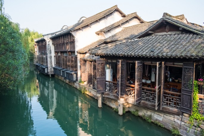 čínský deník blog fotografky foto ivet k iveta krausova wuzhen water town