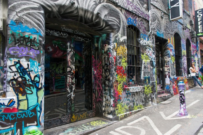 street art Melbourne graffiti