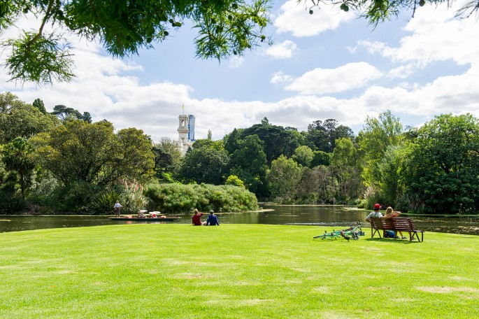 Melbourne Royal Botanic Gardens Victoria botanická