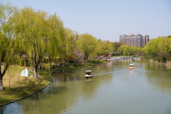 čínský deník blog fotografky foto ivet k iveta krausova Gucun park Šanghaj