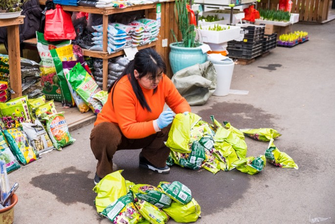 čínský deník blog fotografky foto ivet k iveta krausova hmyzí zvířecí trh Lanling