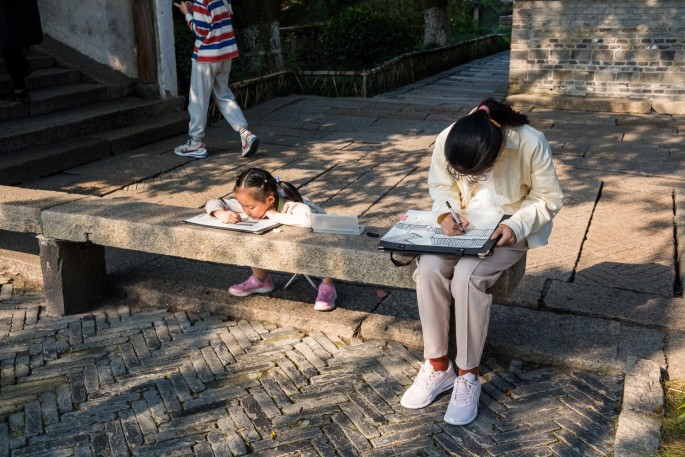 čínský deník blog fotografky foto ivet k iveta krausova wuzhen water town