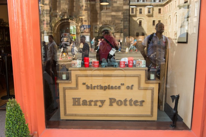 blog o cestování Skotskem, Edinburg, Harry Potter