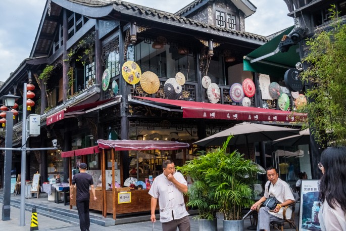 čínský deník blog fotografky foto ivet k iveta krausova chengdu wenshu temple