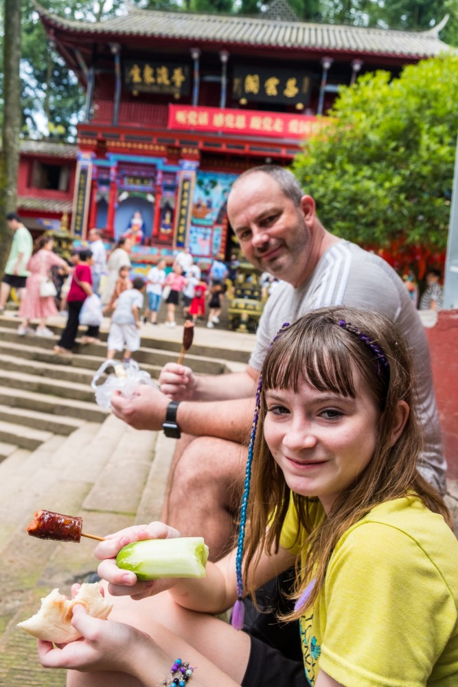 čínský deník blog fotografky foto ivet k iveta krausova mount qingcheng chengdu sichuan