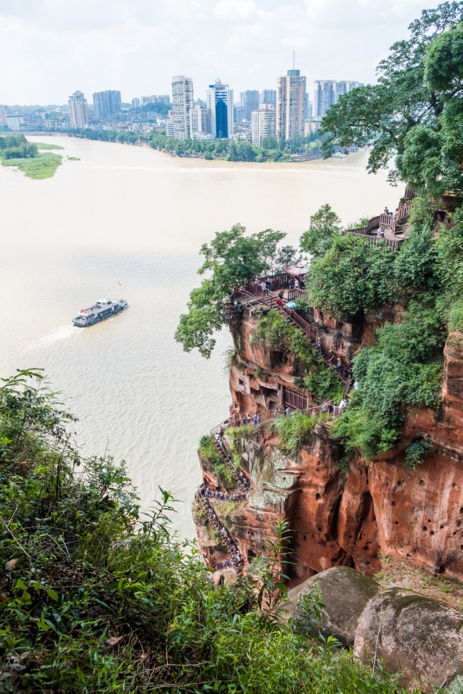 čínský deník blog fotografky foto ivet k iveta krausova panda base chengdu giant buddha leshan china