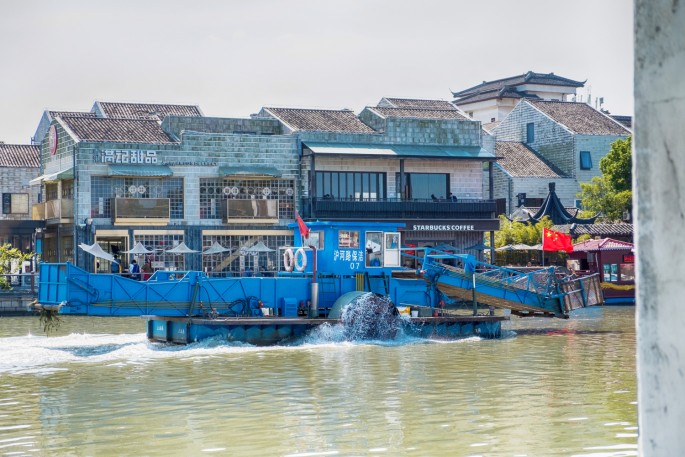 čínský deník blog fotografky foto ivet k iveta krausova vodní město Zhujiajiao