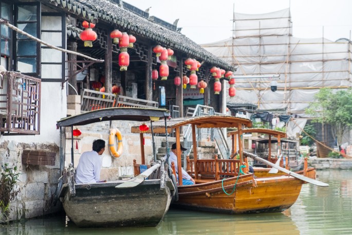 čínský deník blog fotografky foto ivet k iveta krausova Fengjing town Peasant painters village Shanghai