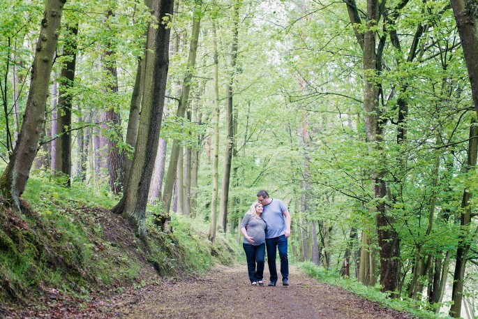 těhotenské lifestylové focení exterierové