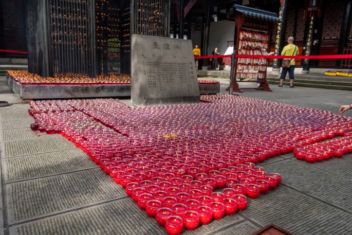 čínský deník blog fotografky foto ivet k iveta krausova chengdu wenshu temple