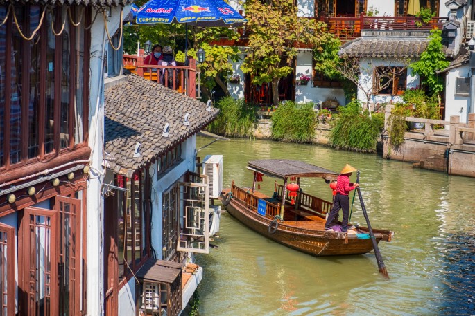 čínský deník blog fotografky foto ivet k iveta krausova vodní město Zhujiajiao