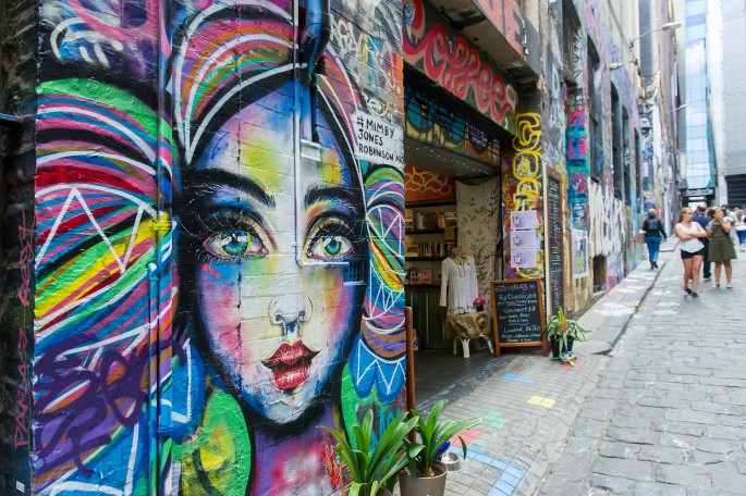 street art Melbourne graffiti