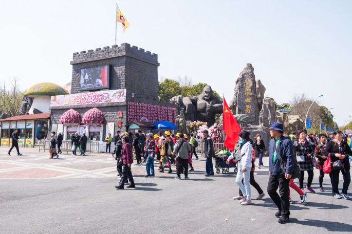 čínský deník blog fotografky foto ivet k iveta krausova Gucun park Šanghaj