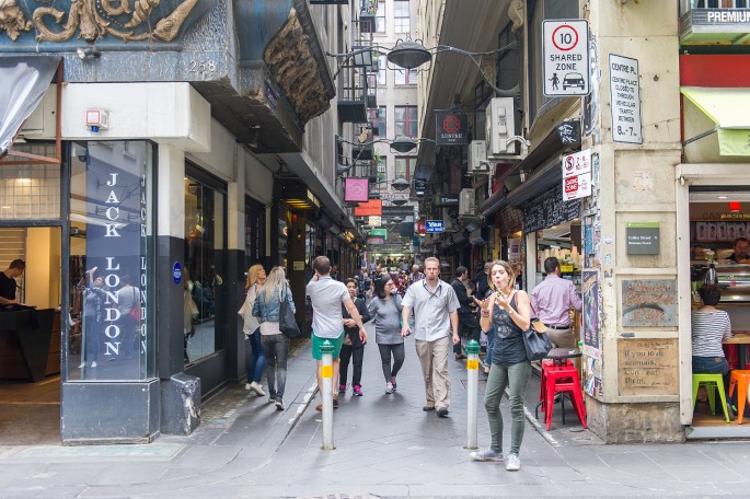 Melbourne streets and lanes