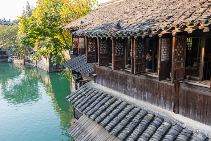 čínský deník blog fotografky foto ivet k iveta krausova wuzhen water town