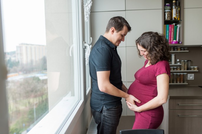 lifestylové focení těhotenské foto