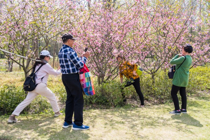 čínský deník blog fotografky foto ivet k iveta krausova Gucun park Šanghaj