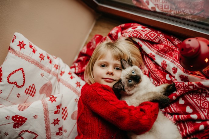 lifestylové focení rodinné focení s kočkou