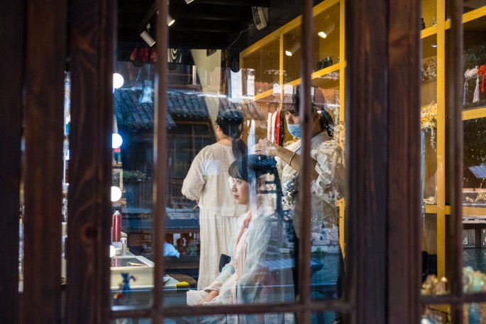 čínský deník blog fotografky foto ivet k iveta krausova wuzhen water town