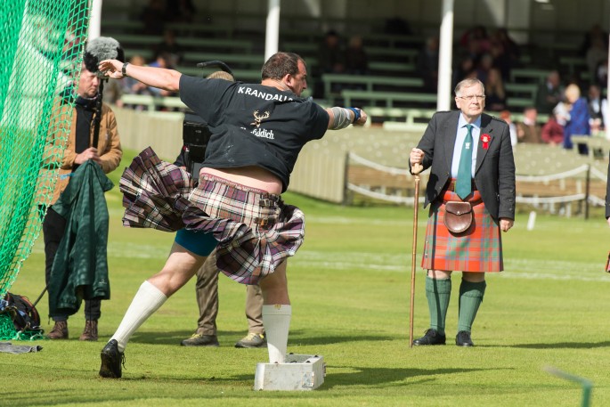 blog o cestování do Skotska - Braemar Highland games