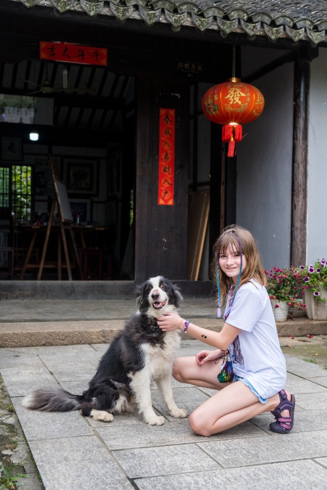 čínský deník blog fotografky foto ivet k iveta krausova Fengjing town Peasant painters village Shanghai