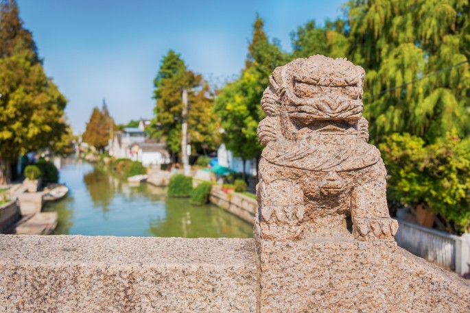 čínský deník blog fotografky foto ivet k iveta krausova vodní město Zhujiajiao