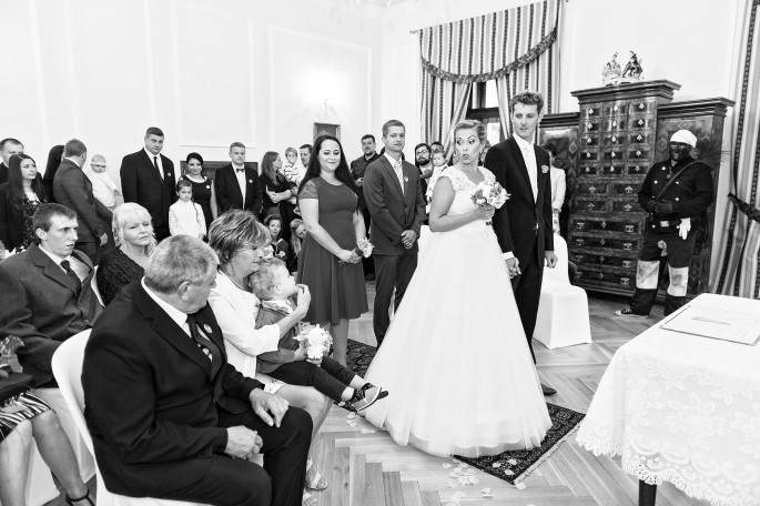 svatba na zámku Stránov