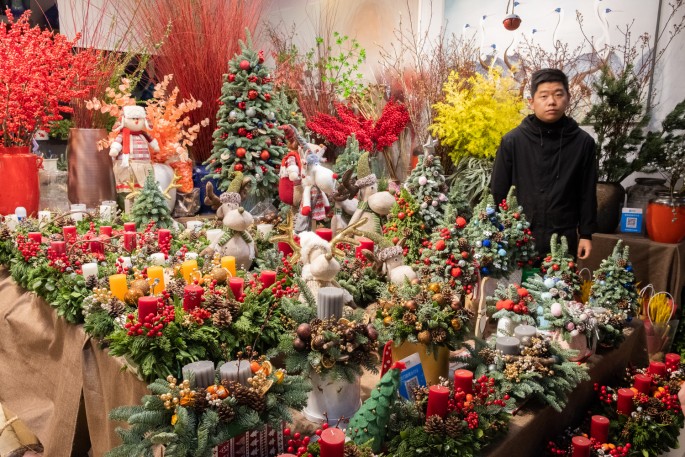 čínský deník blog fotografky foto ivet k iveta krausova vánoce v Šanghaji