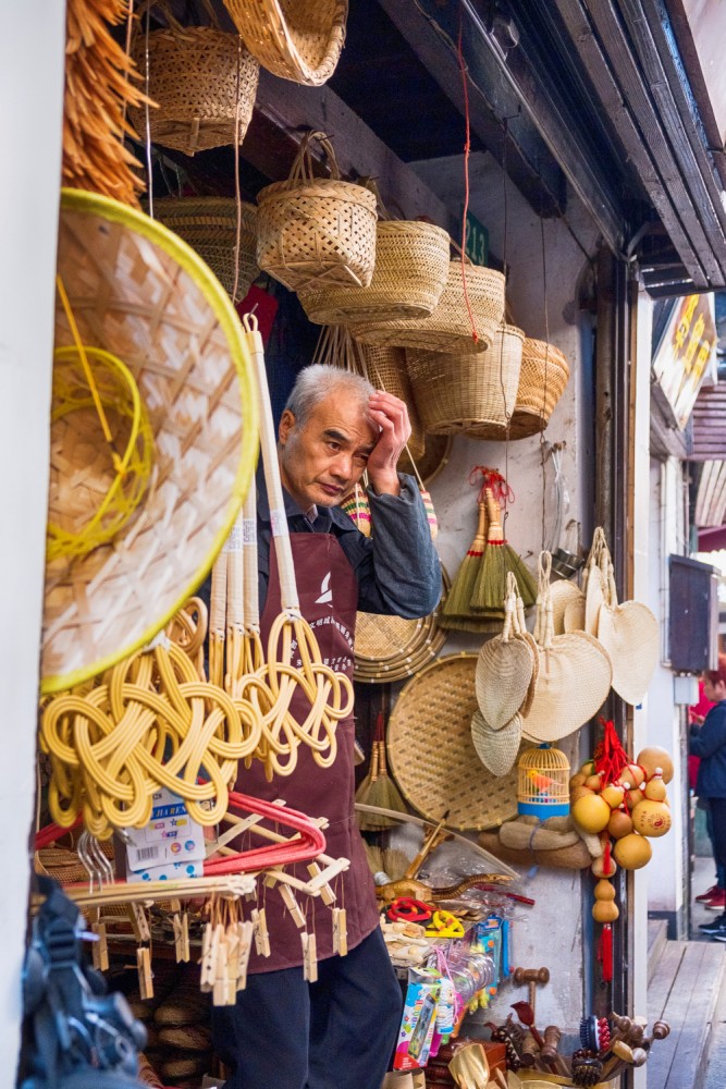 čínský deník blog fotografky foto ivet k iveta krausova vodní město Zhujiajiao