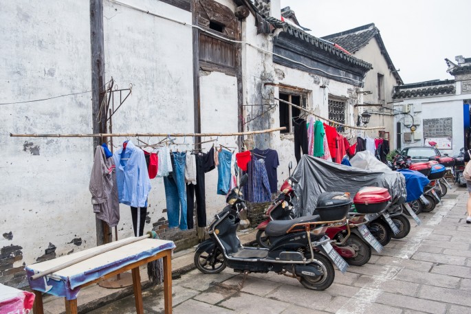 čínský deník blog fotografky foto ivet k iveta krausova Fengjing town Peasant painters village Shanghai