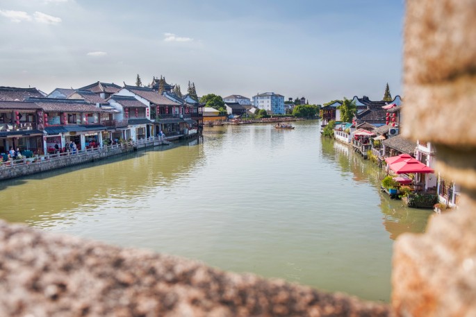 čínský deník blog fotografky foto ivet k iveta krausova vodní město Zhujiajiao