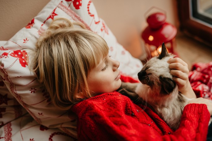 lifestylové focení rodinné focení s kočkou