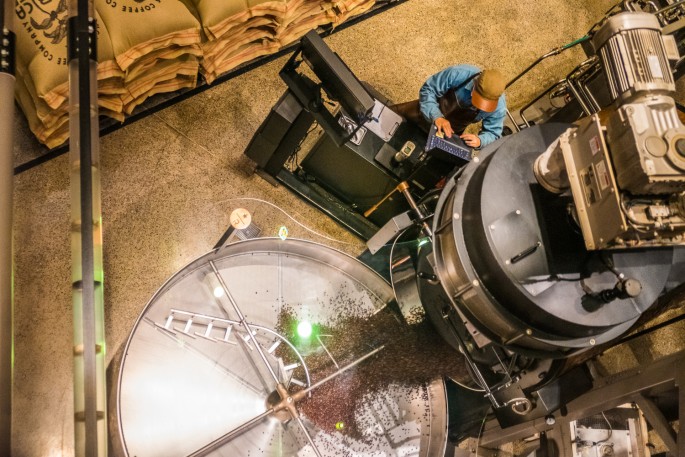 čínský deník blog fotografky foto ivet k iveta krausova starbucks roastery Shanghai