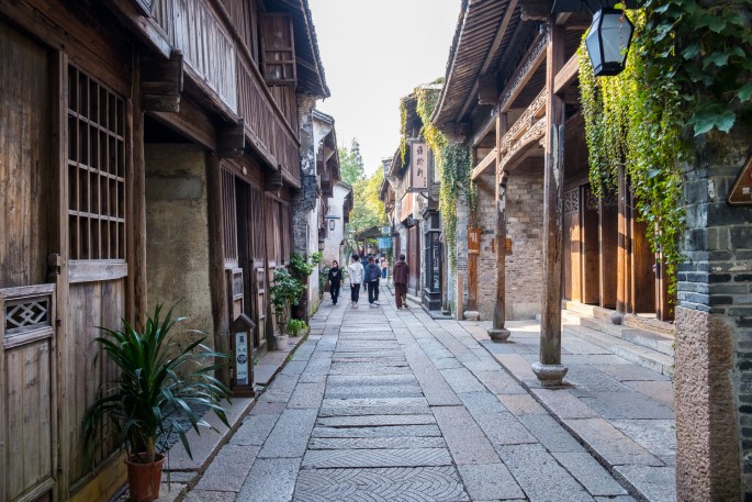 čínský deník blog fotografky foto ivet k iveta krausova wuzhen water town