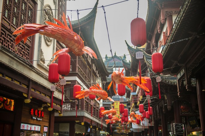 čínský deník blog fotografky foto ivet k iveta krausova uličky kolem yuyuan garden