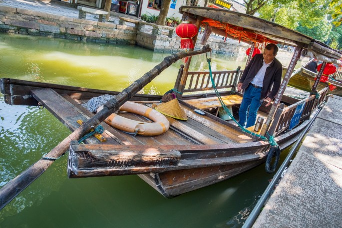 čínský deník blog fotografky foto ivet k iveta krausova vodní město Zhujiajiao