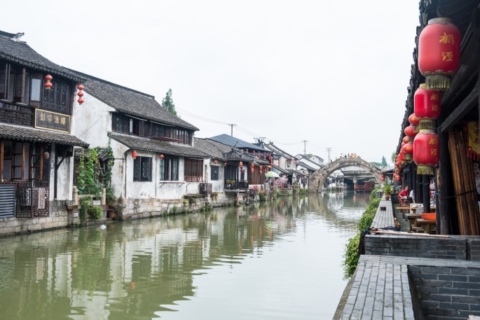 čínský deník blog fotografky foto ivet k iveta krausova Fengjing town Peasant painters village Shanghai